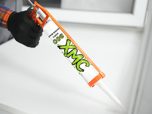 Mastic silicone acétique à usage général