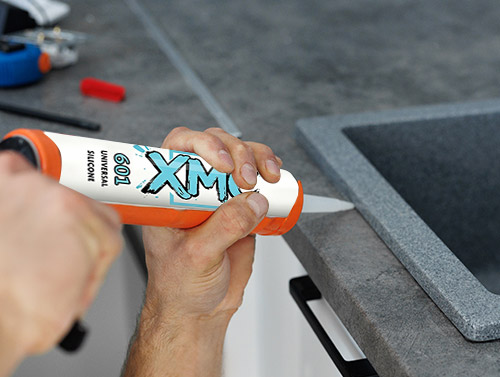 Mastic silicone neutre à usage général