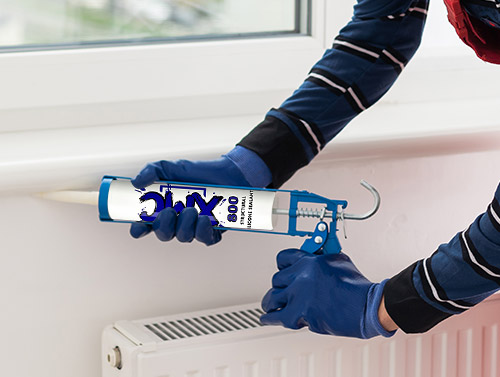 Mastic structurel en silicone résistant aux intempéries