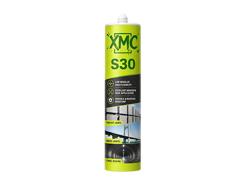 Mastic résistant aux intempéries à faible module