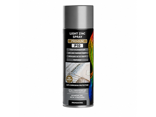Spray de zinc hautement transparent