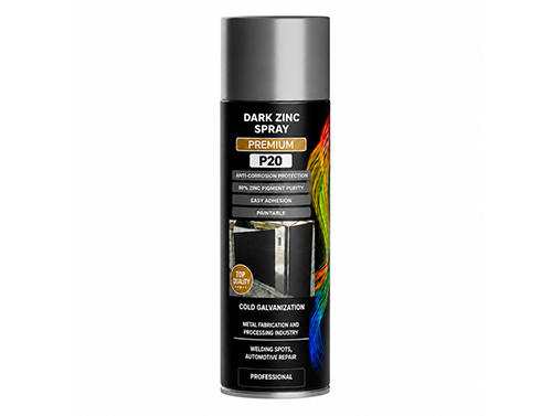 Spray de zinc foncé avancé